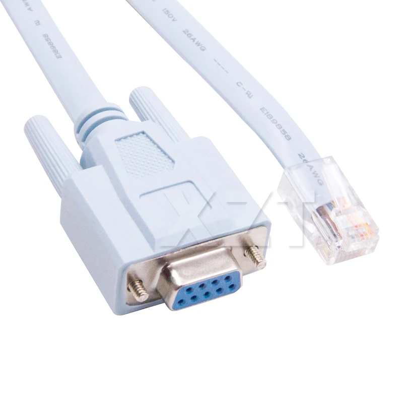 Новый консольный маршрутизатор RJ45 Cat5e CAT6 к RS232 DB9 со склада 1 шт. |