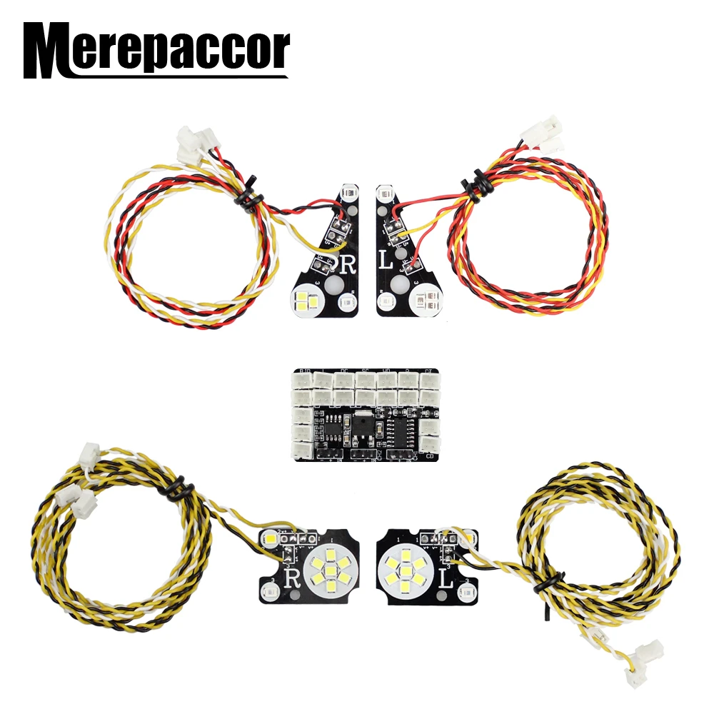 MEREPACCOR TRX4 RC автомобиль передние задние светодиодные лампы группа для 1/10