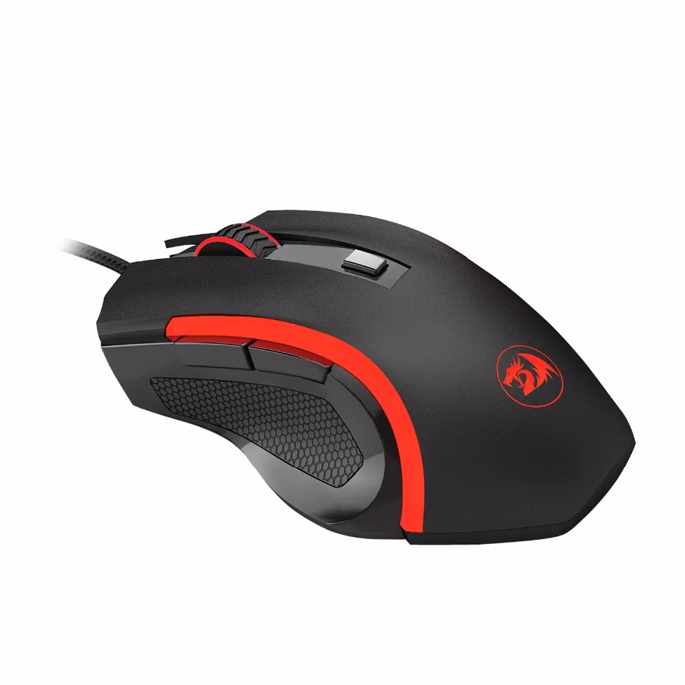 Мышь игровая Redragon USB 6 программируемых кнопок 7 цветов светодиодная