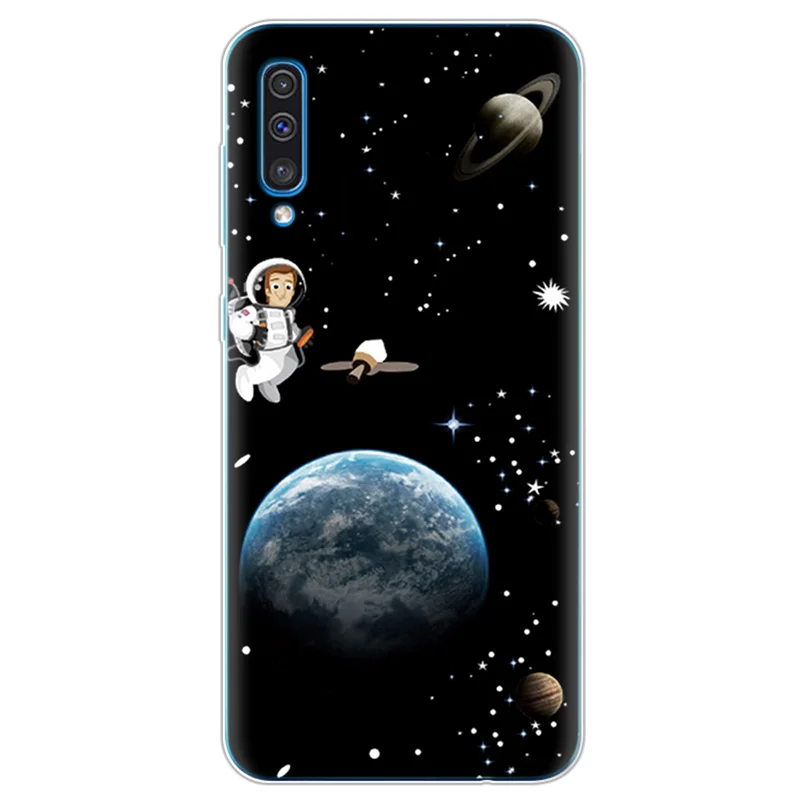 hei-yhy Защитный чехол s для samsung A50, чехол, Мягкая силиконовая задняя крышка, 6,4 '', чехол для телефона, для samsung Galaxy A50 A 50 SM-A505, A505F, Fundas - Цвет: hei-yhy