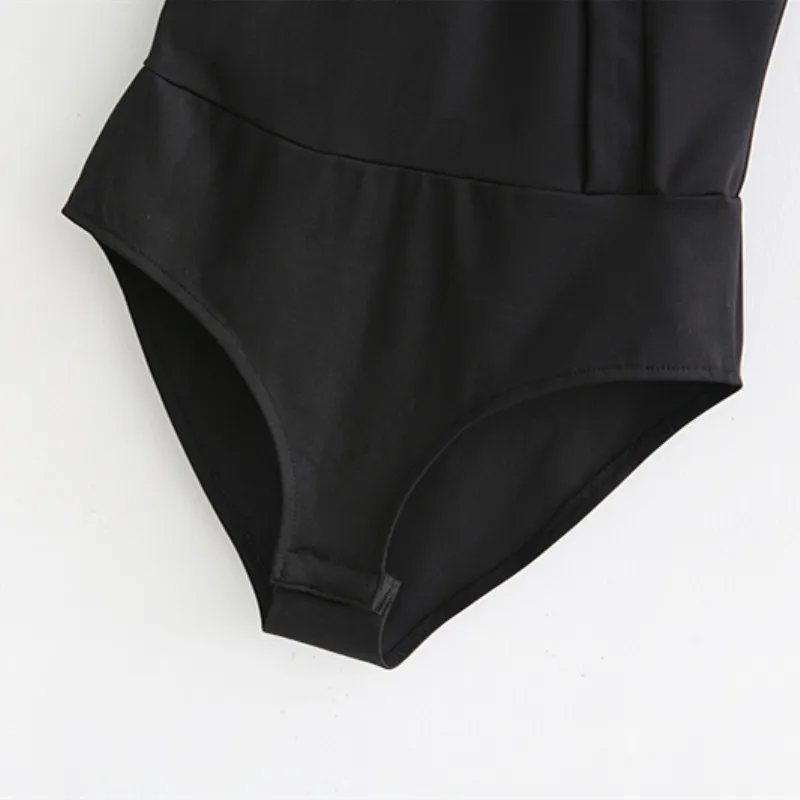 NSZ Черная Женская Клубная одежда боди без рукавов эротичные облегающие летние