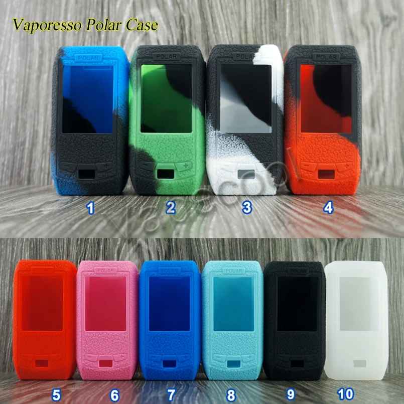 Чехол для электронной сигареты Vaporesso polar 220 Вт 10 шт. силиконовый нескользящий