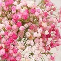 30 шт/1 набор, имитация зеленого растения, Дешевые Искусственные пластиковые цветы для домашнего стола, декоративные, свадебные, сделай сам, конфеты, подарочная коробка