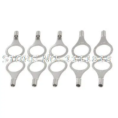 

10mm Ring Dia 22-16 AWG Non Insulated Terminals 10 Pcs