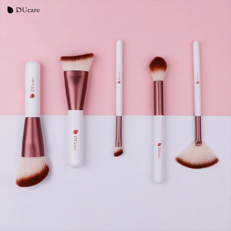Набор кистей для макияжа DUcare 5 шт. контурная кисть теней Веерная веерные кисти