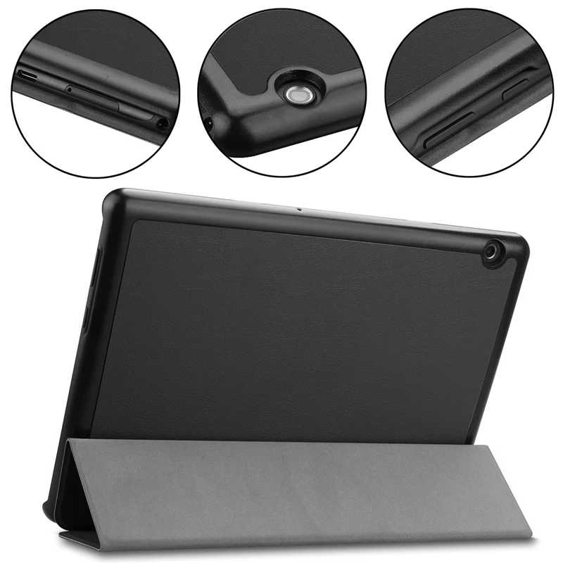 Чехол для Huawei MediaPad T5 10 Тонкий Стенд PU кожаный чехол AGS2-W09/L09/L03/W19 1 &quotпланшет Funda Capa |
