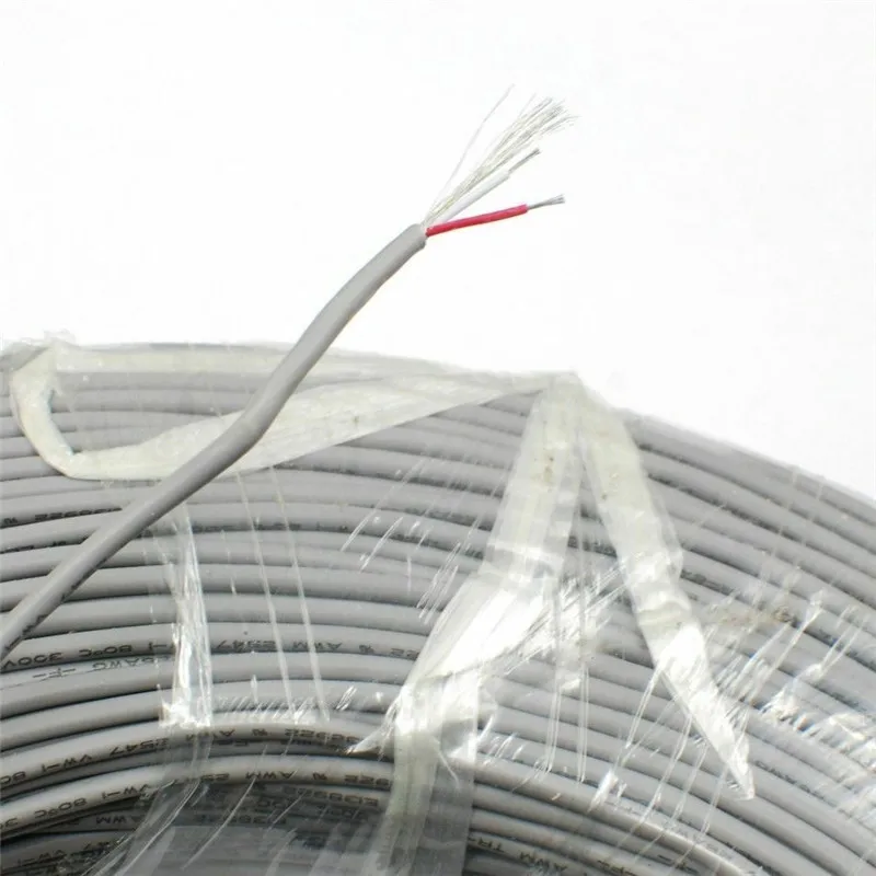 1 м UL 2547 3-жильный экранированный провод 24/26/28 AWG медный аудио кабель для наушников