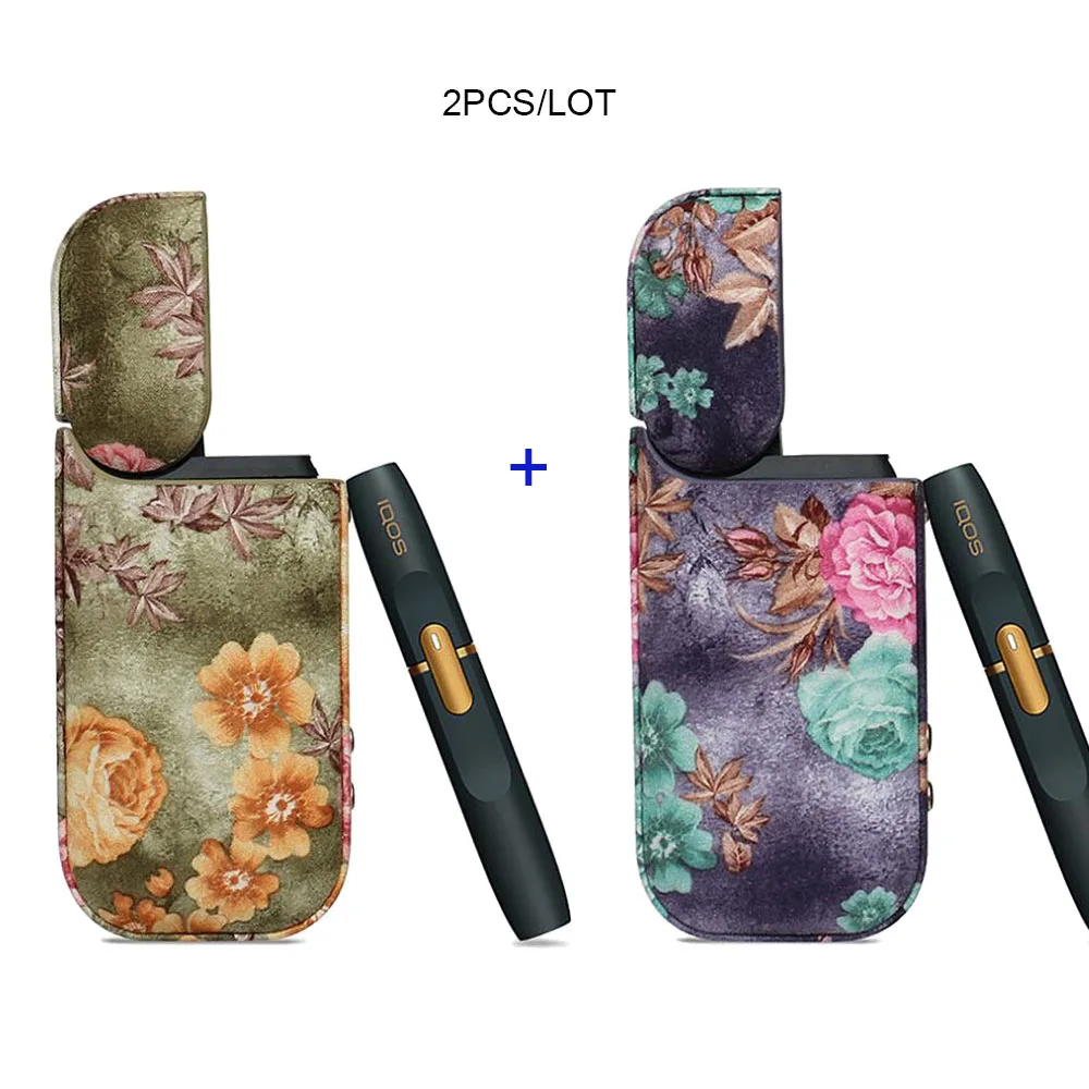 JINXINGCHENG 2 шт./партия сумка PU чехол для Iqos 2,4 Plus кожаный чехол защитный чехол-держатель - Цвет: 08BD