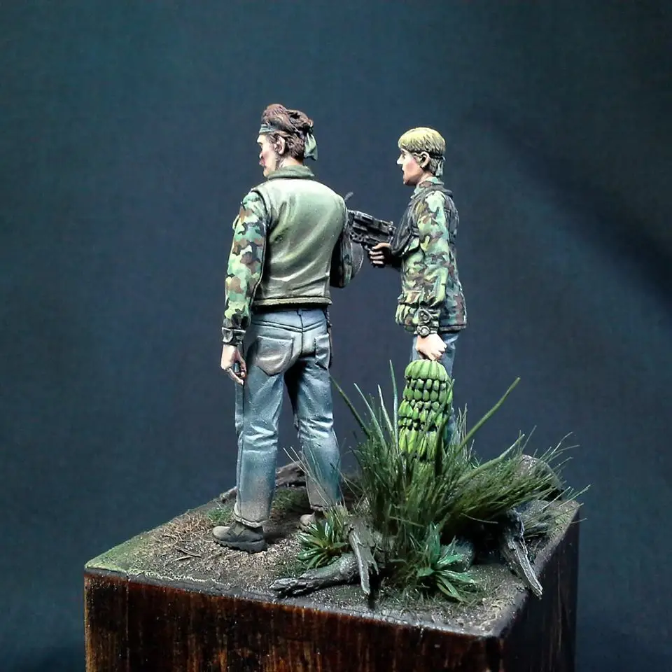 Бескомбинированный морской котик США 1/35 (Вьетнамская война) не имеет базовой
