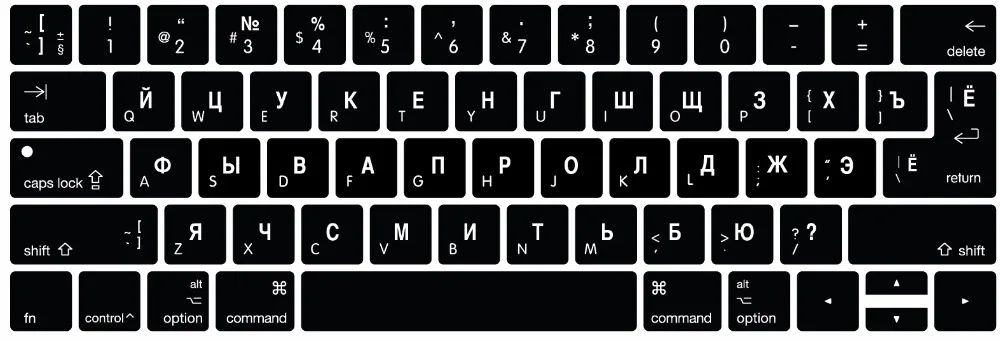 Защитный чехол для клавиатуры Macbook Pro 13 15 с сенсорной панелью A1706 | Компьютеры и