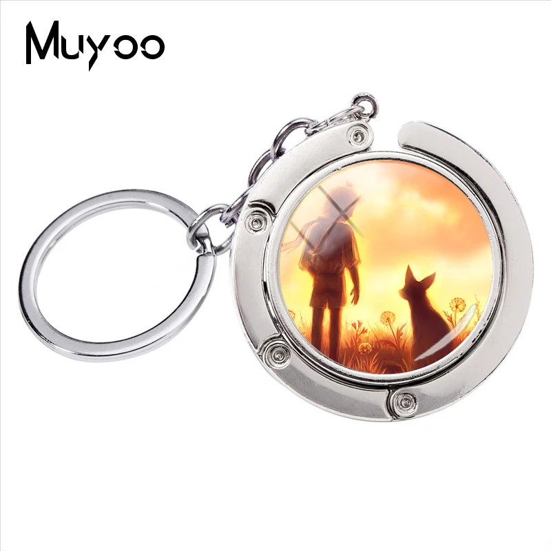 Новый Модный Милый Маленький принц лиса стеклянный круглый купол модные