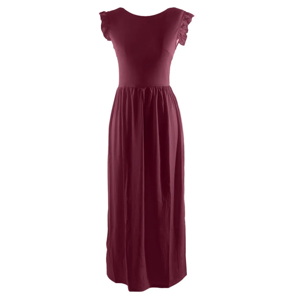 10 цветов женские вечерние платья с бабочкой без рукавов круглым вырезом до