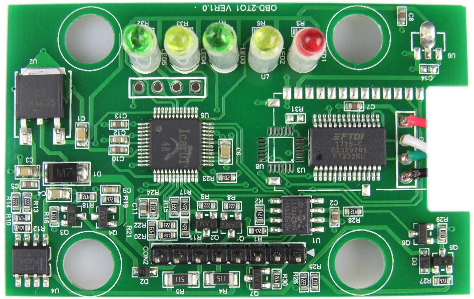 Лучший ELM327 USB OBD2/OBDII интерфейс сканер ELM 327 V 1,5 автомобильный диагностический сканер ELM327 V1.5 FT232RL чип автоматический диагностический инструмент