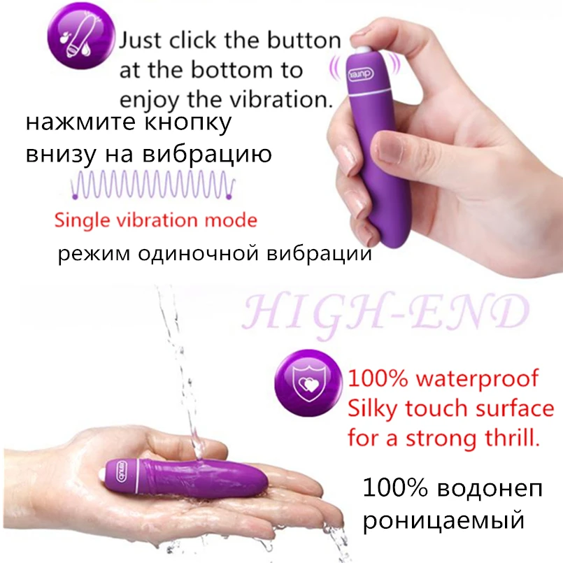 Durex Вибраторы один Скорость Вибрационный для взрослых интимные товары G Spot Дилдо