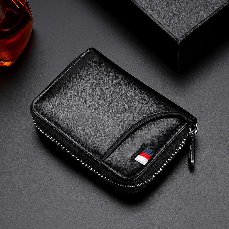 

2020 Fashion Genuine Leather Women Wallet And card holder Coin Purses Female Mini Rfid Wallet Ladies Purse For Girl Money Bag