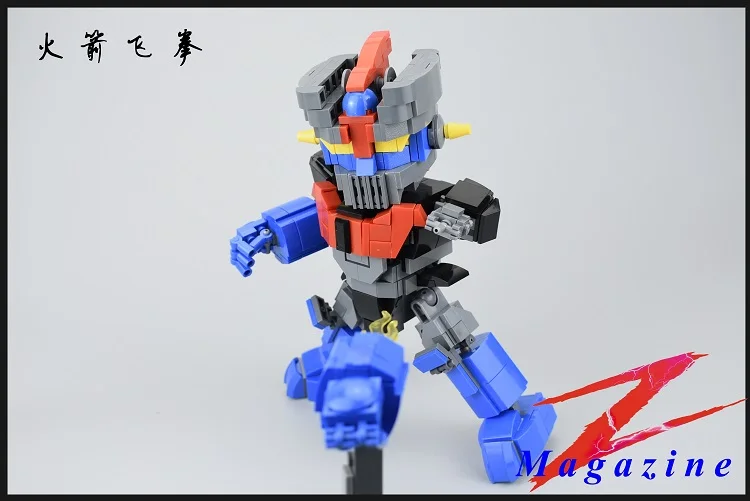 Kennie Новое поступление персональный diy 619+ шт Mazinger Z модель Gundam строительные блоки игрушки фигурку для детей Подарки