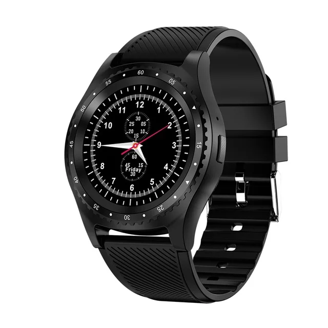 black GEJIAN Bluetooth Смарт-часы мужские TF карты sim-карты звонки часы samsung просо IP67 Водонепроницаемый Фитнес шагомер спортивные часы - Цвет: black