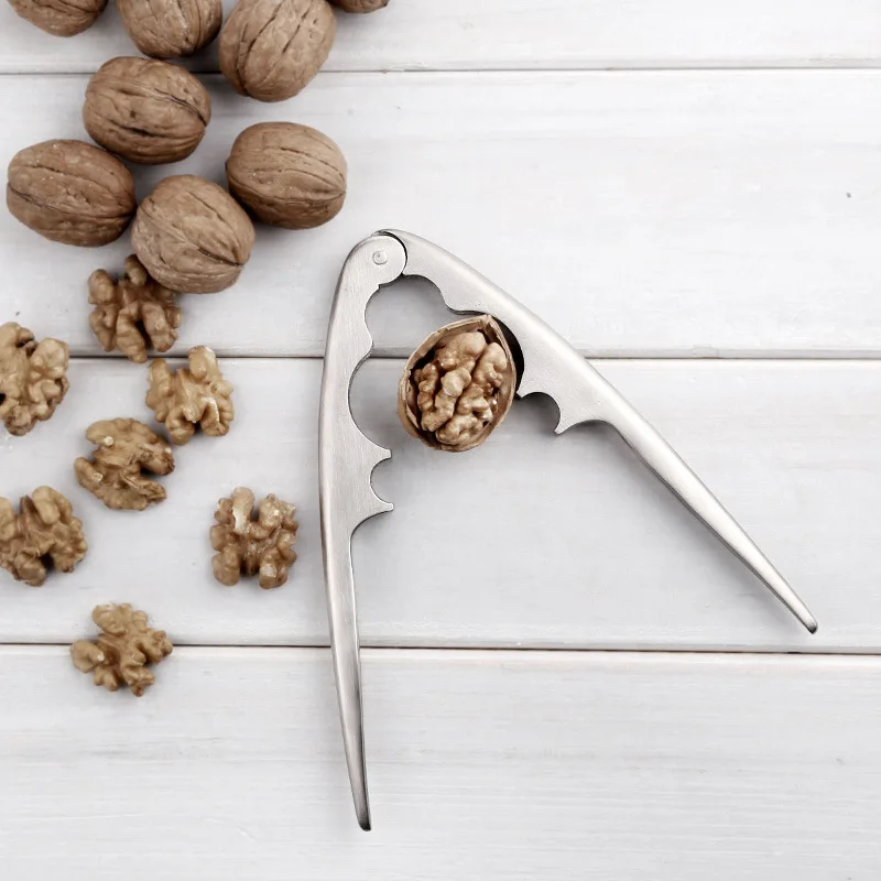

304 зажим для орехов из нержавеющей стали, щипцы для орехов, щипцы для сосновых орехов, инструмент