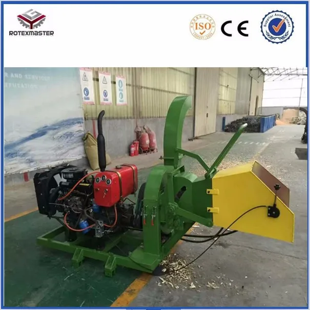 Мобильная маленькая дизельная дробилка для древесины|wood crusher machine|machine forwood |