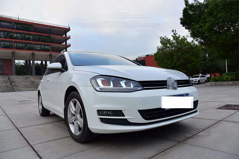 Для VOLKSWAGEN для гольфа 7 светодио дный сборки фар 2013- год