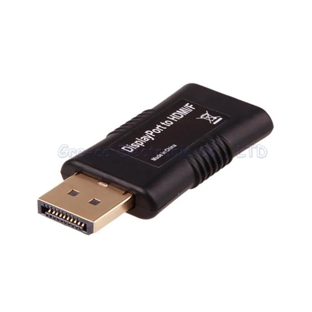 10 шт./лот позолоченный адаптер DisplayPort в HDMI конвертер DP Male Female | Электроника