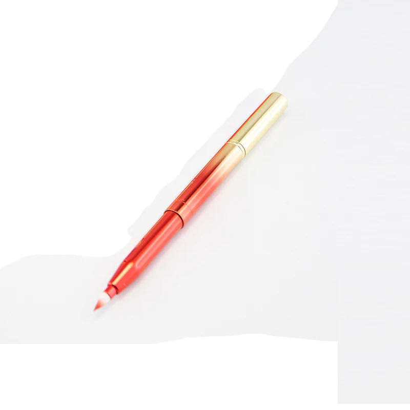 2017 Hot Fashion Pro Double-headed Retractable Makeup Blush Lip Brush and Eyeshadow Foundation Cosmetic Adjustable | Красота и