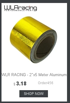 WLR RACING-" х 1 м производительность выхлопной ленты коллектор водопроводный изоляционный Теплоизоляционный WLR1901