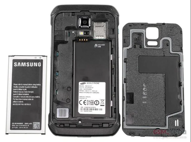Разблокированный мобильный телефон samsung Galaxy S5 Active G870 G870A четырехъядерный 2 Гб ОЗУ 16,0 Мп 5," сенсорный экран сотового телефона