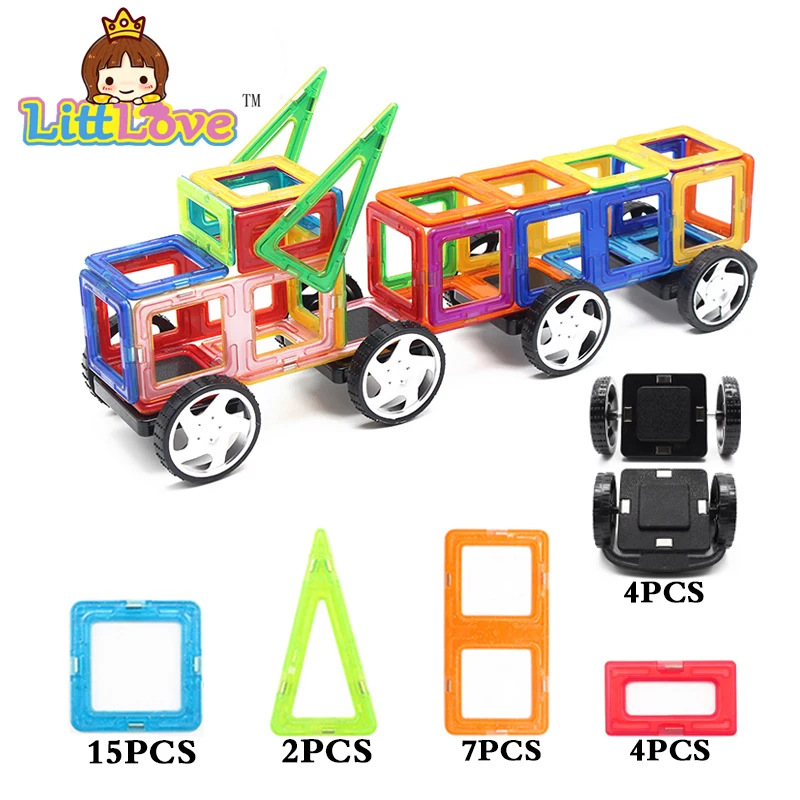 Развивающие магнитные игрушки квадратные треугольные шестиугольные 3D