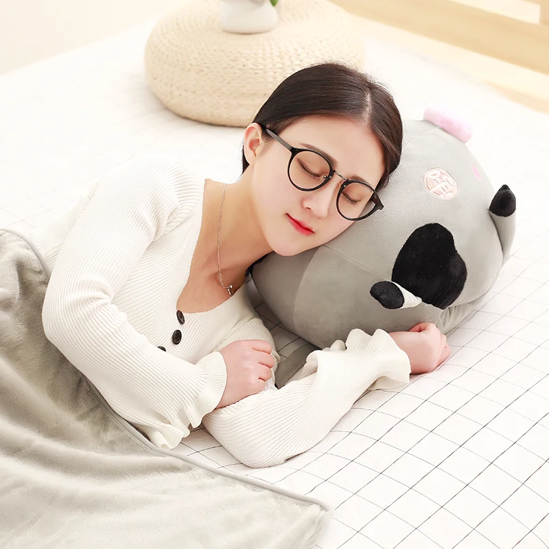 Мультяшная поросенок плюшевая подушка игрушки для детей подарок содержит