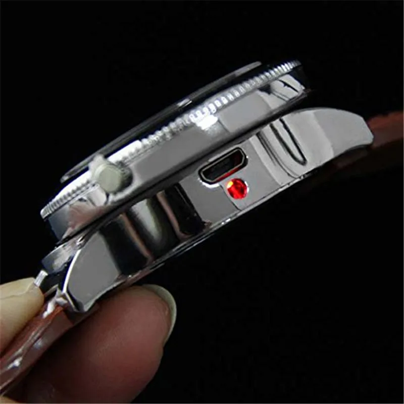 Креативная USB зарядка Электронная Зажигалка Ветрозащитная беспламенная