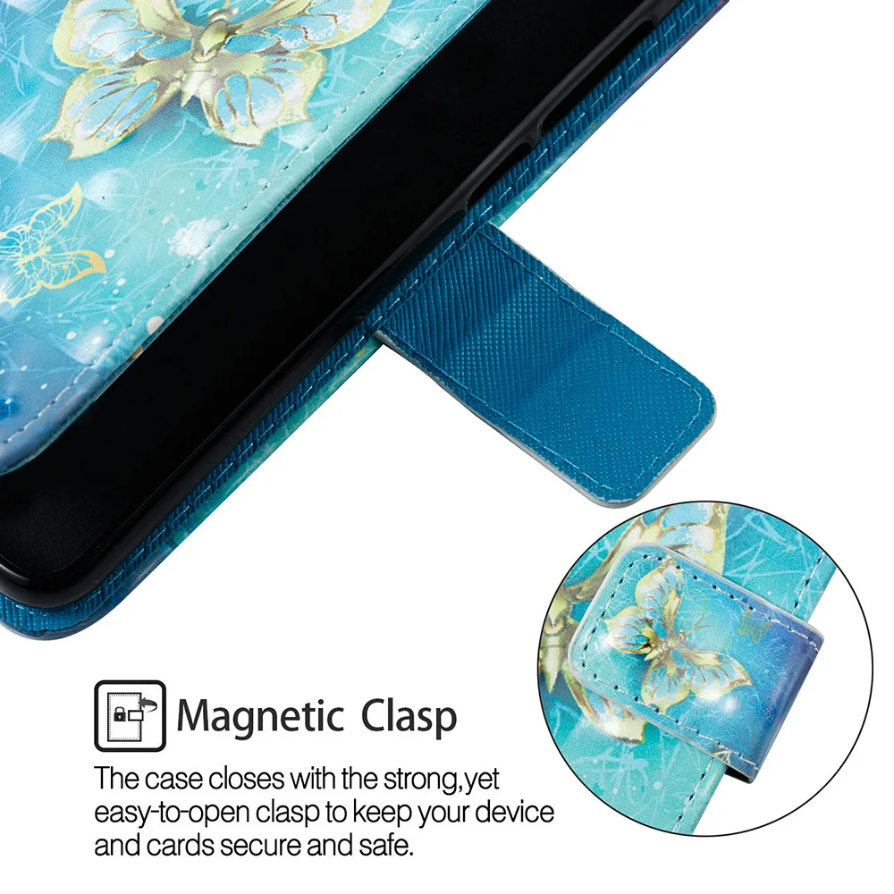 Чехол J6 Plus для Samsung Galaxy + чехол бумажник из искусственной кожи с откидной крышкой