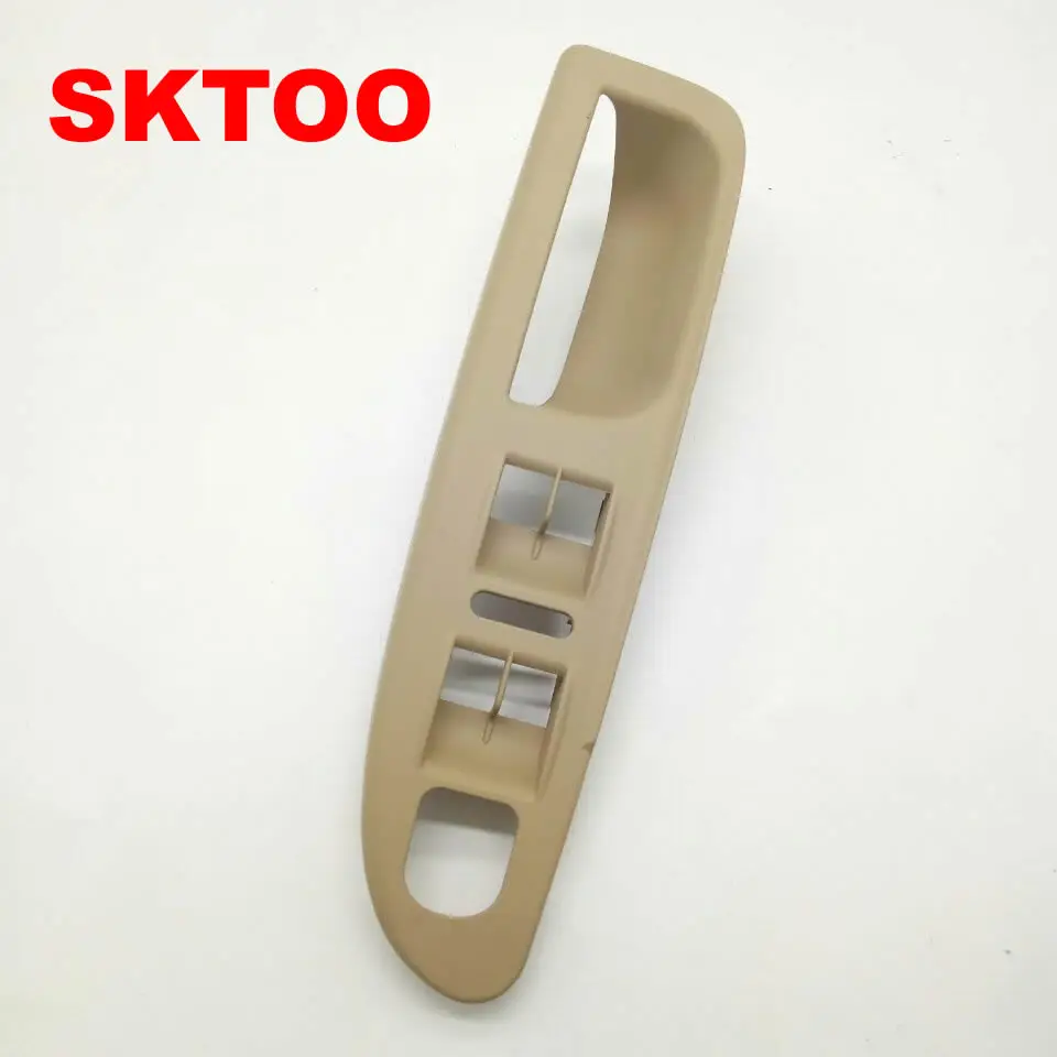 Темно-бежевый Мастер Окно Зеркало Переключатель Панель отделка рамка Крышка 3C1867171B для VW Passat B6 2006 2007 2008 2009 2010 2.0L 3.6L