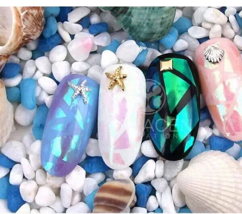 1 шт. Мода DIY Nail Art Инструменты Harajuku Звезды Яркий Ногтей Фольга Наклейка Искусства