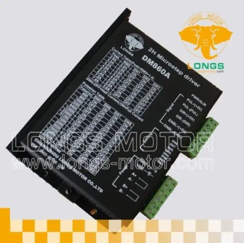 Де корабль Драйвер шагового двигателя DM860A пик 7.8A 256 micsteps для ЧПУ contorller доска DB25