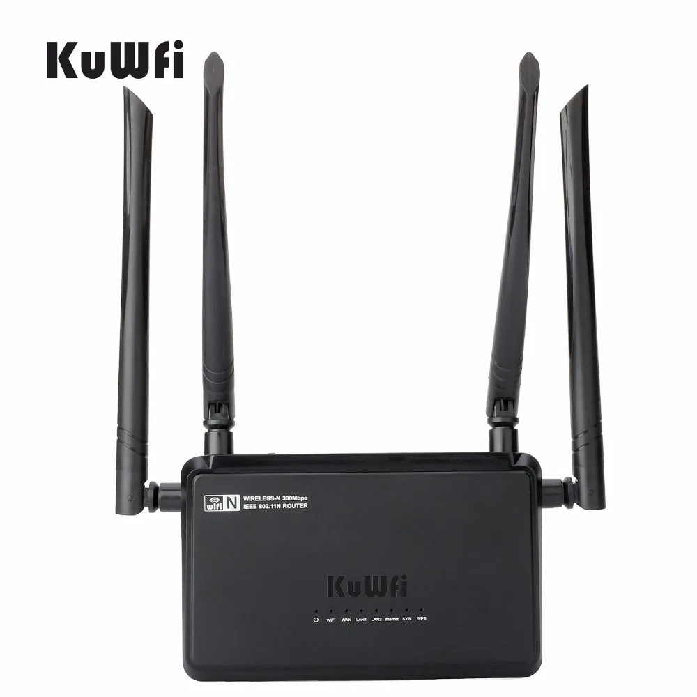 Smart Беспроводной маршрутизатор 300 Мбит/с Wi Fi Range Extender Поддержка WPS с 4 антенн