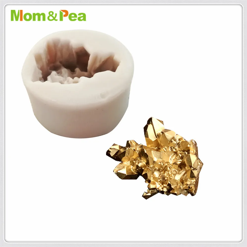 Силиконовая форма Mom & Pea в форме бриллианта украшение для торта 3D помадки пищевой
