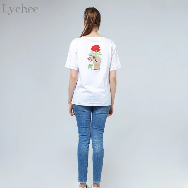 Lychee Тканевая обувь в стиле Харадзюку В винтажном С принтом Корейском Стиль