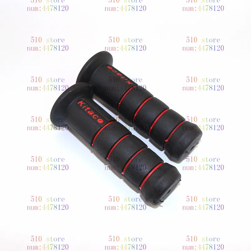 red color Universal Handlebar Grips MOTO GP Rubber Dual Compound bar Grip For YAMAHA DT230LANZA PW50 PW80 RT100 | Автомобили и