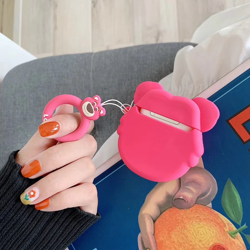 Air Pods 2 милые игрушки История acessorios силиконовые Мультяшные наушники Чехлы для Apple