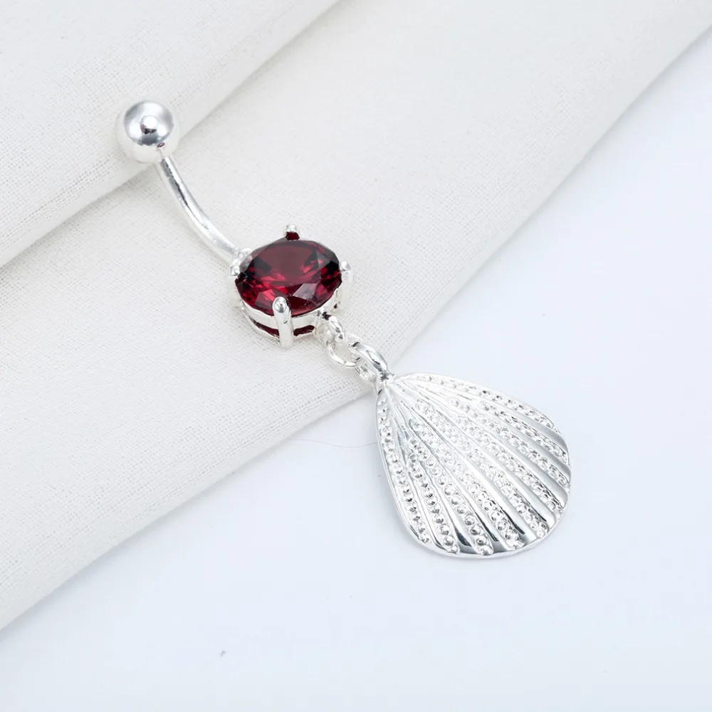 Кольцо для пирсинга из нержавеющей стали 316L с фианитом|navel belly button|piercing jewelrybar piercing