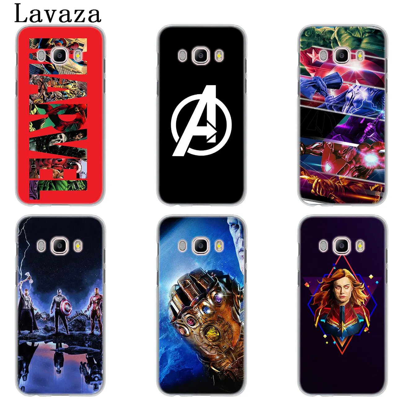 Чехол для телефона Lavaza Avengers Endgame Marvel Superhero Samsung Galaxy J8 J7 Duo J6 J5 J4 Plus 2018 2017 2016 J2 J3 Prime