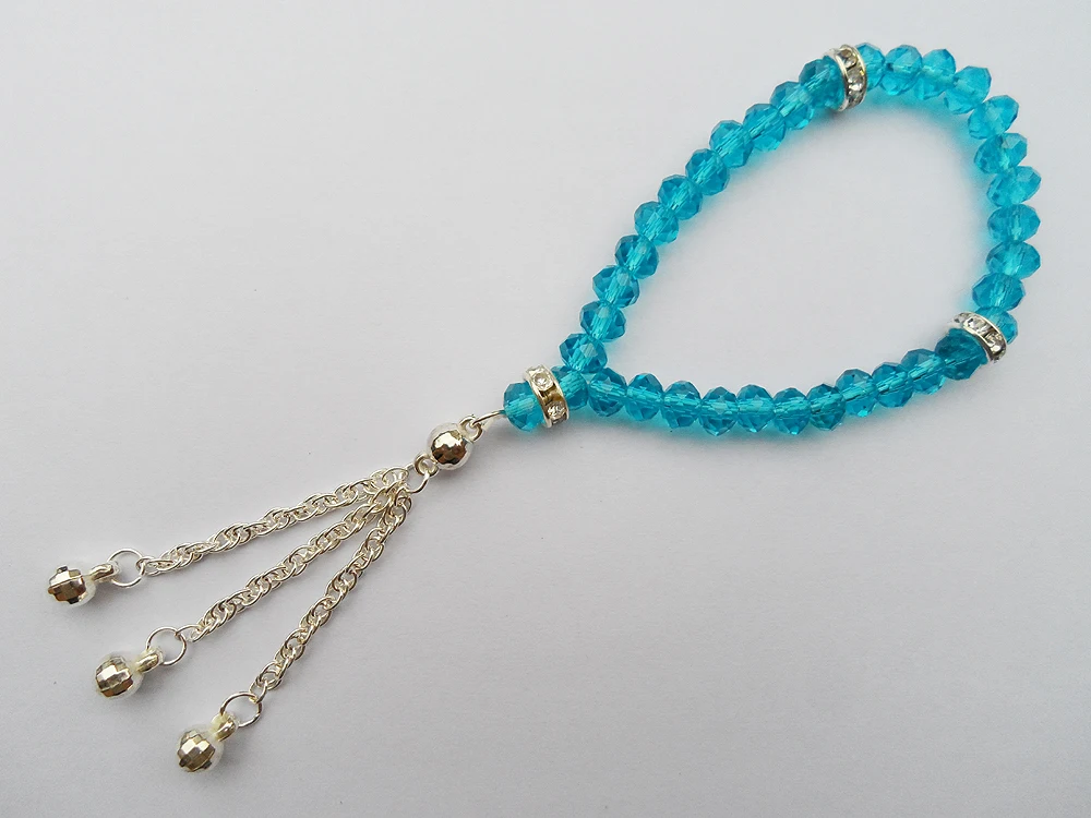 Новая модель голубого кристалла бриллиантовый браслет высококачественный синий