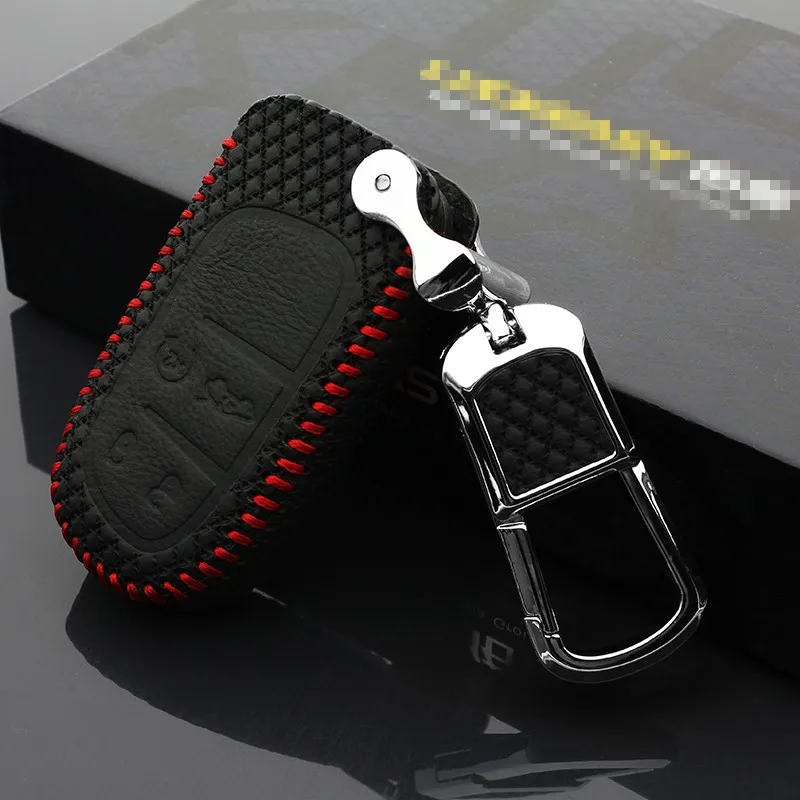Leather Key Cover for jeep Renegade Patriot Cherokee Wrangler Grand Compass 2014 2015 2016 2017 G3 Free shipping | Автомобили и