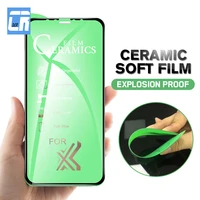 explosion proof soft ceramic film for iphone 7 8 plus no fingerprint matte film iphone 11 12 13 pro x xs max xr screen protector