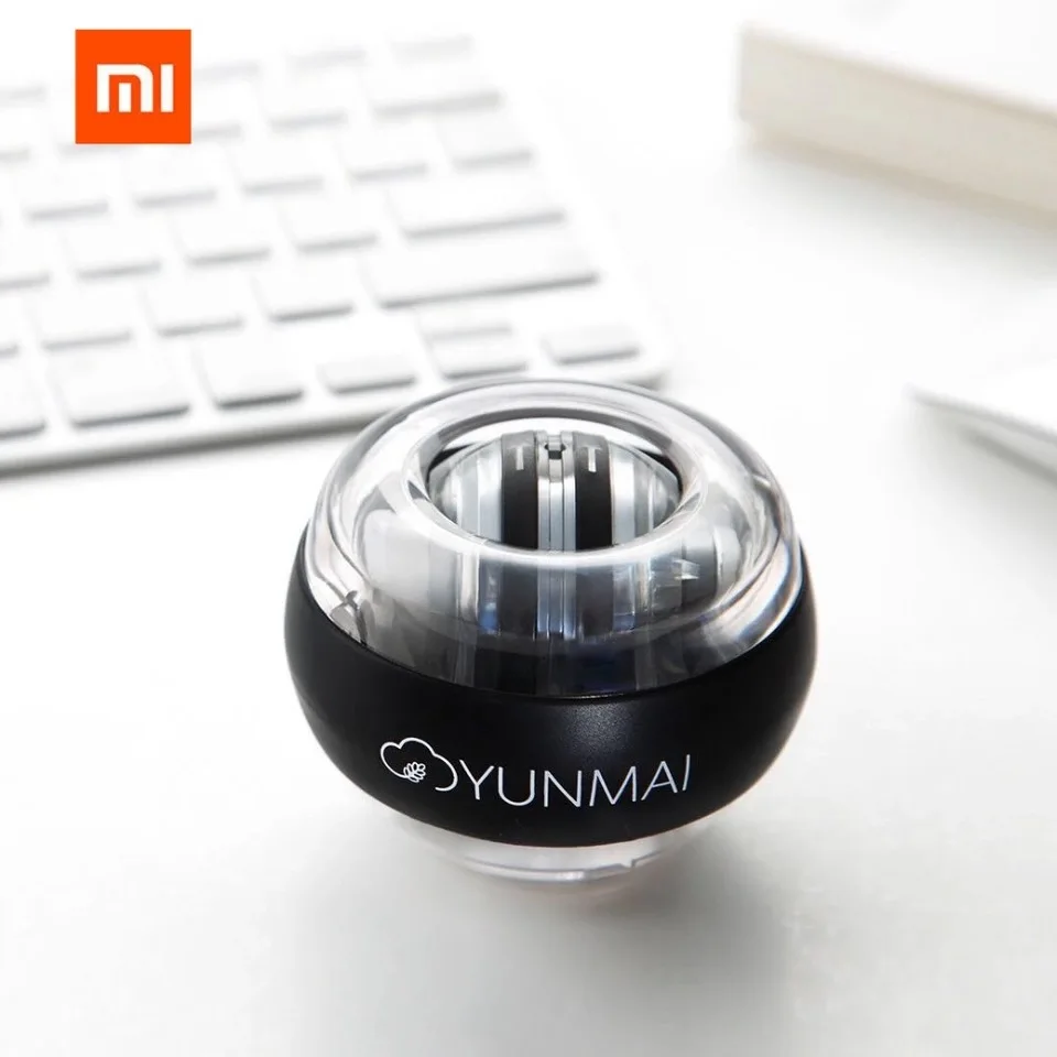 Xiaomi yunmai PowerBall кистевой тренажеры запястье тренер светодиодный Yunmai гироскопический тренажёр(тренажёр для кистей рук