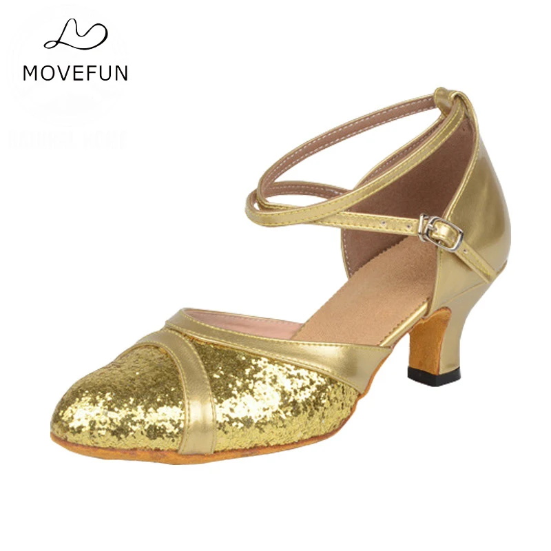 Movefun/бальные туфли для латинских танцев женская танцевальная обувь сальсы и