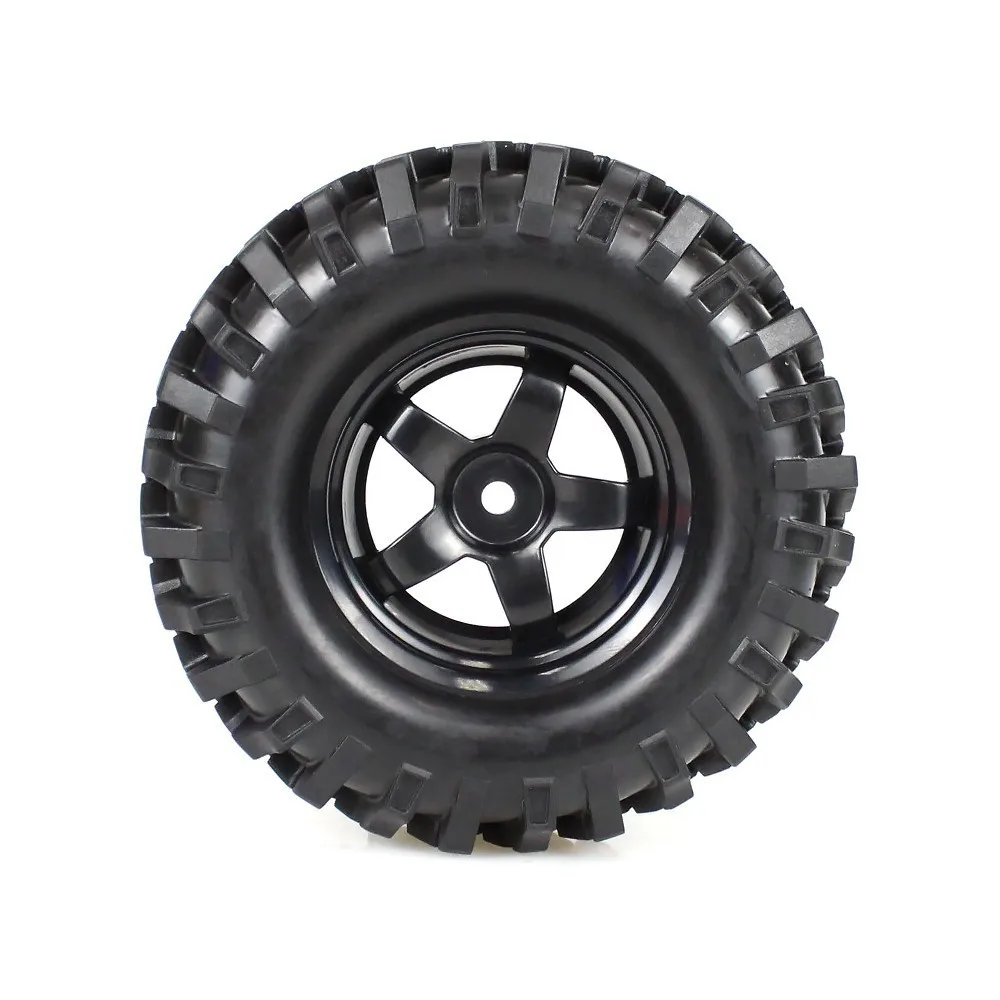 4 шт. 1 9 дюйма резиновые шины и колесные диски OD 96 мм для 1/10 RC Crawler Axial SCX10 D90 F350|Детали