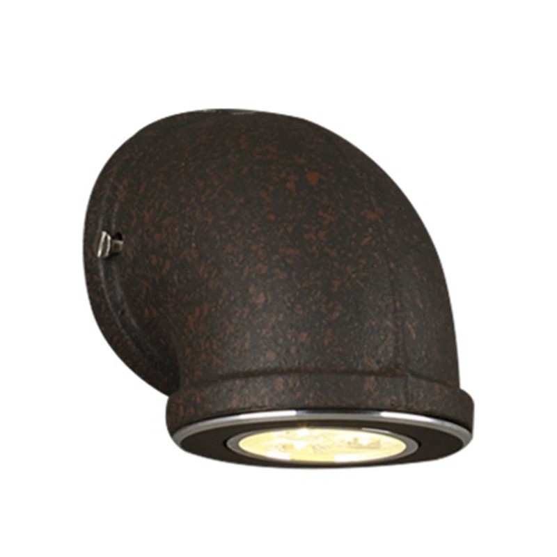 Креативный Ретро настенный светильник для водопроводных труб Железный арт Лофт