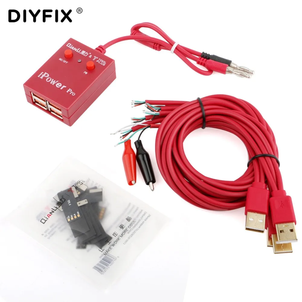 DIYFIX Тестовый Кабель питания с переключателем включения/выключения iPowerMax для iPhone